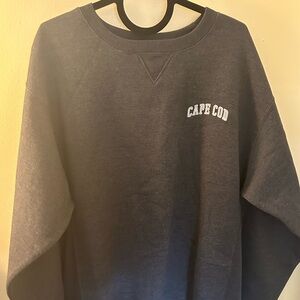 Cape Cod Navy Crewneck Sweatshirt - Men